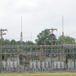 A complex array of transformers, switches and circuit breakers, encapsulated in a secure, energized facility, modulating and distributing electricity across the network.