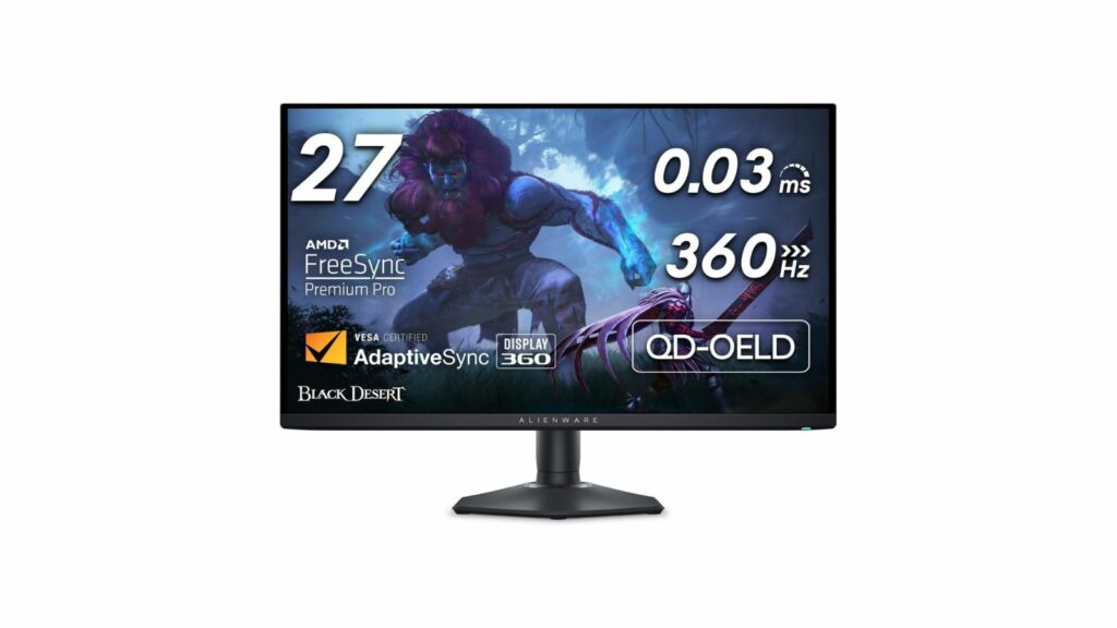 Alienware AW2725DF OLED Gaming Monitor